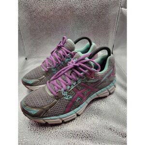 Asics Womens Gel Excite 3 T5C5N Lace Up Running Shoes Size 8